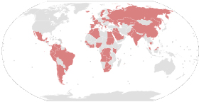 Pays cités dans les Panama Papers (réf. Wikipédia)